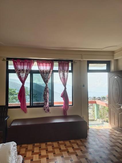 View from inside the room
