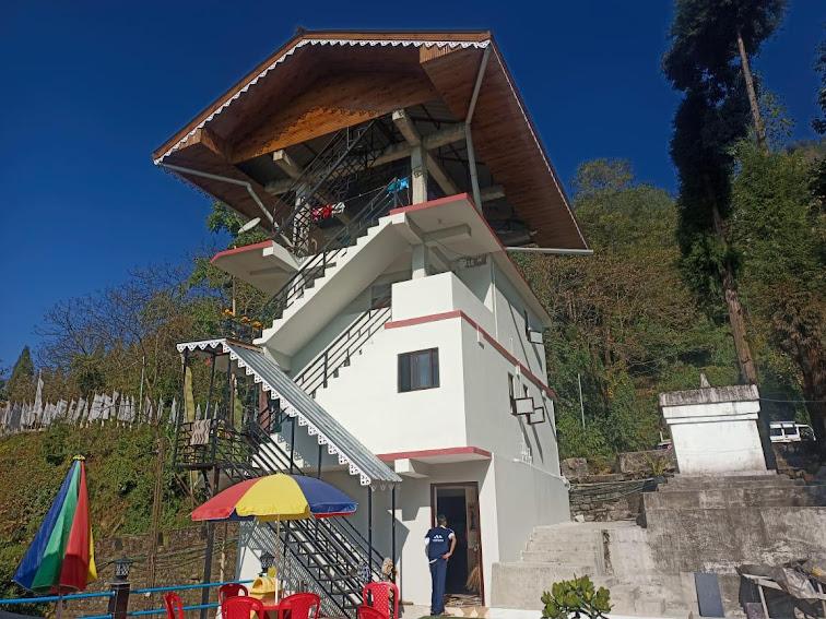 Side view of the homestay