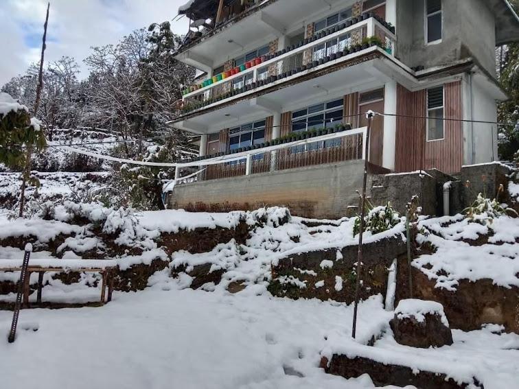 Winter view from the homestay