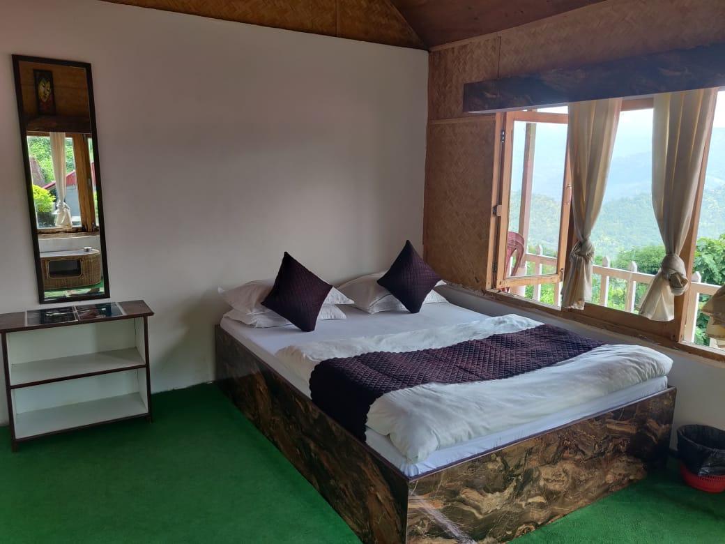 Bedroom in the Swiss cottage