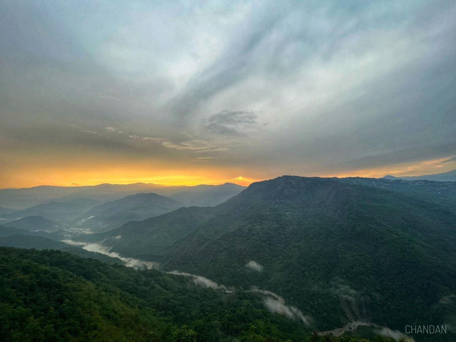Reli Khola river valley seen from the villa