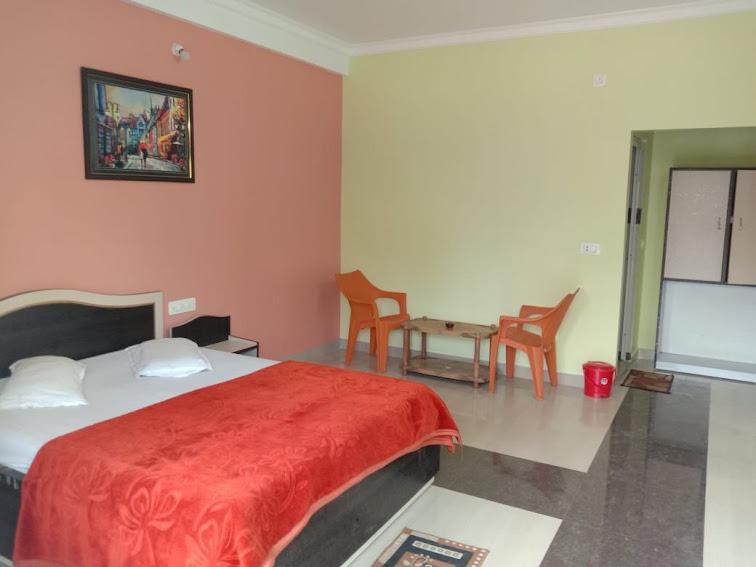 Deluxe double room with a king bed