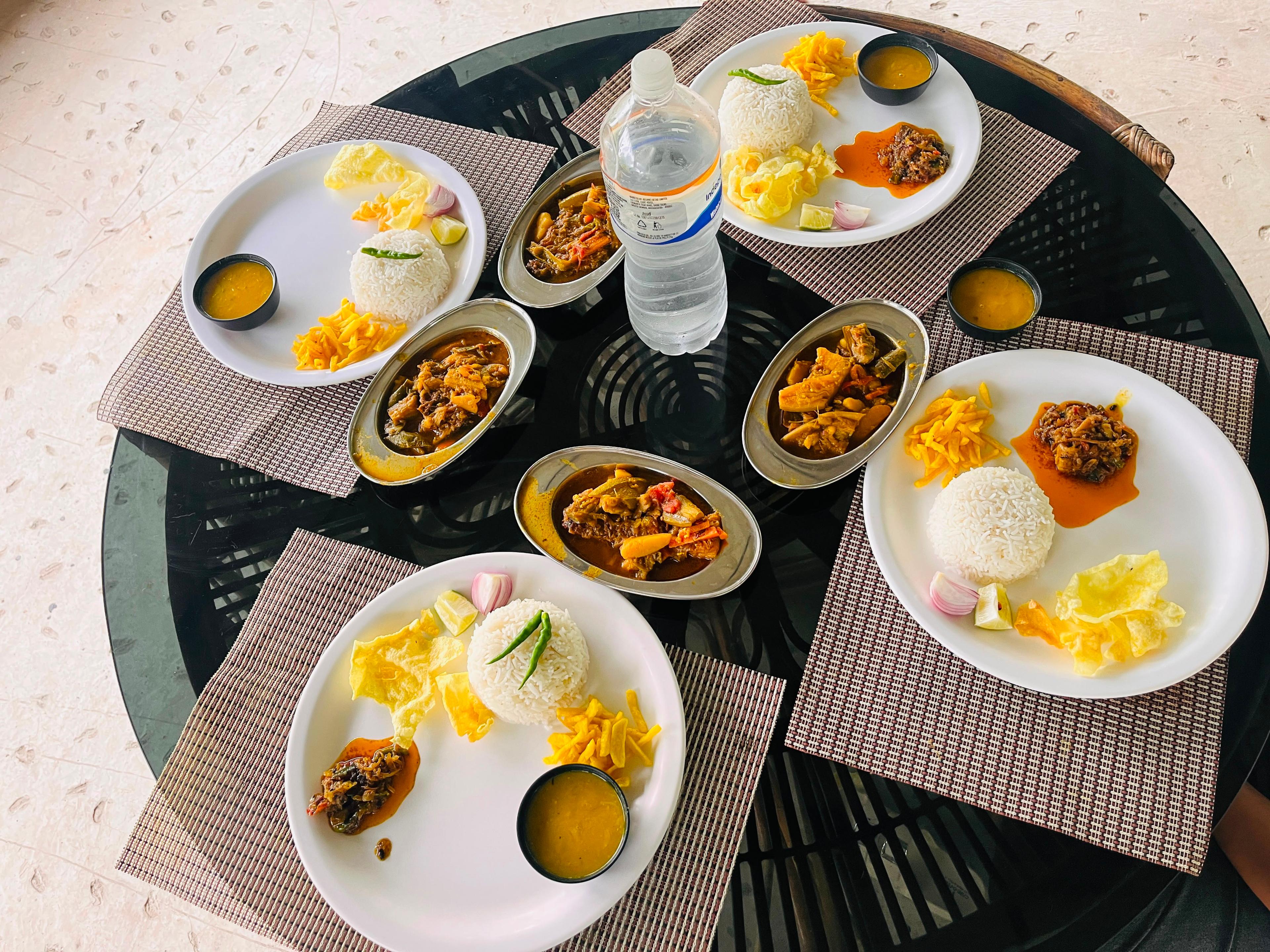 Jamindari Bhoj thali