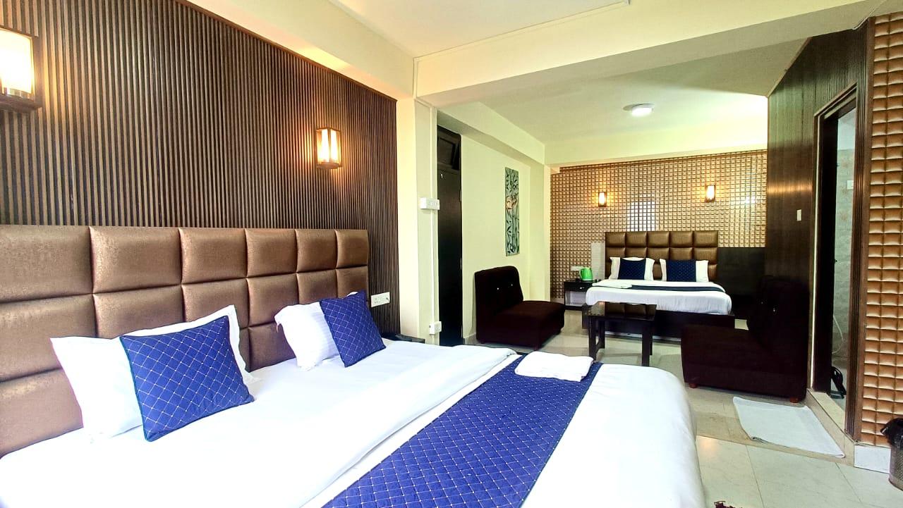 ROOM INTERIOR AT GANGTOK HOTEL