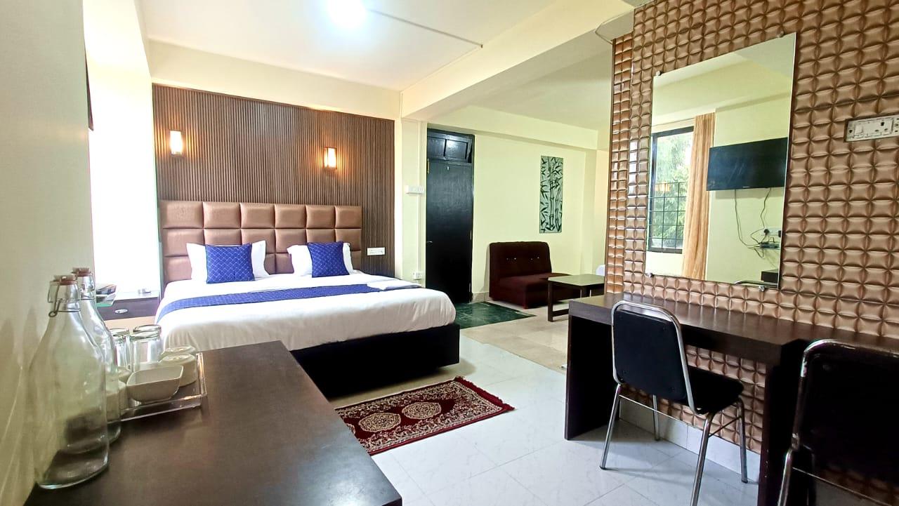 ROOM INTERIOR AT GANGTOK HOTEL