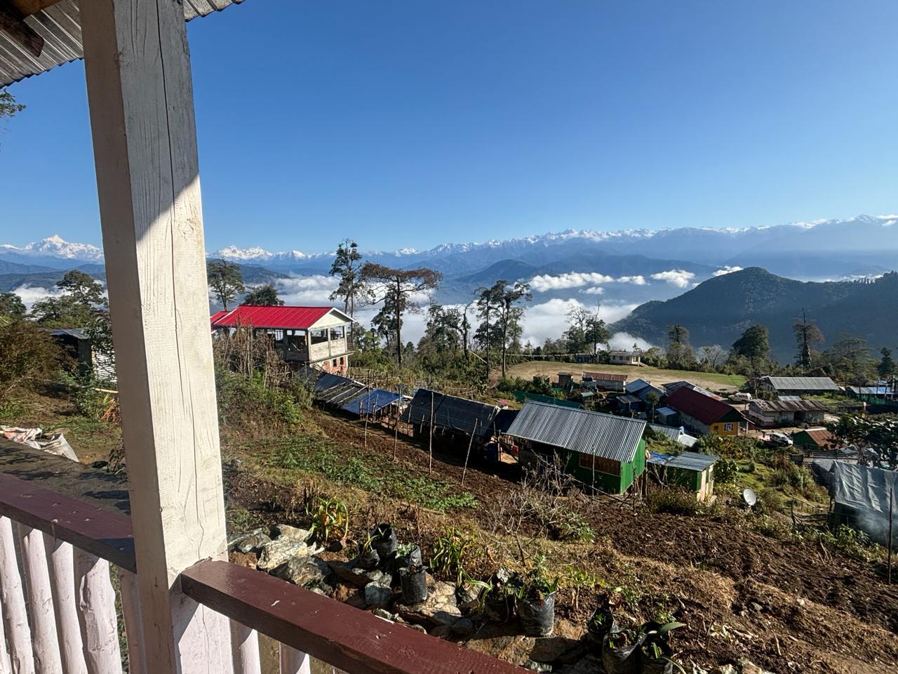 Kanchenjunga  View from Balcony 
